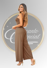 Enterizo Largo Chocolate MP | Encanto Esencial