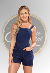 Enterizo Corto Con Tirantes Atypical | Encanto Esencial