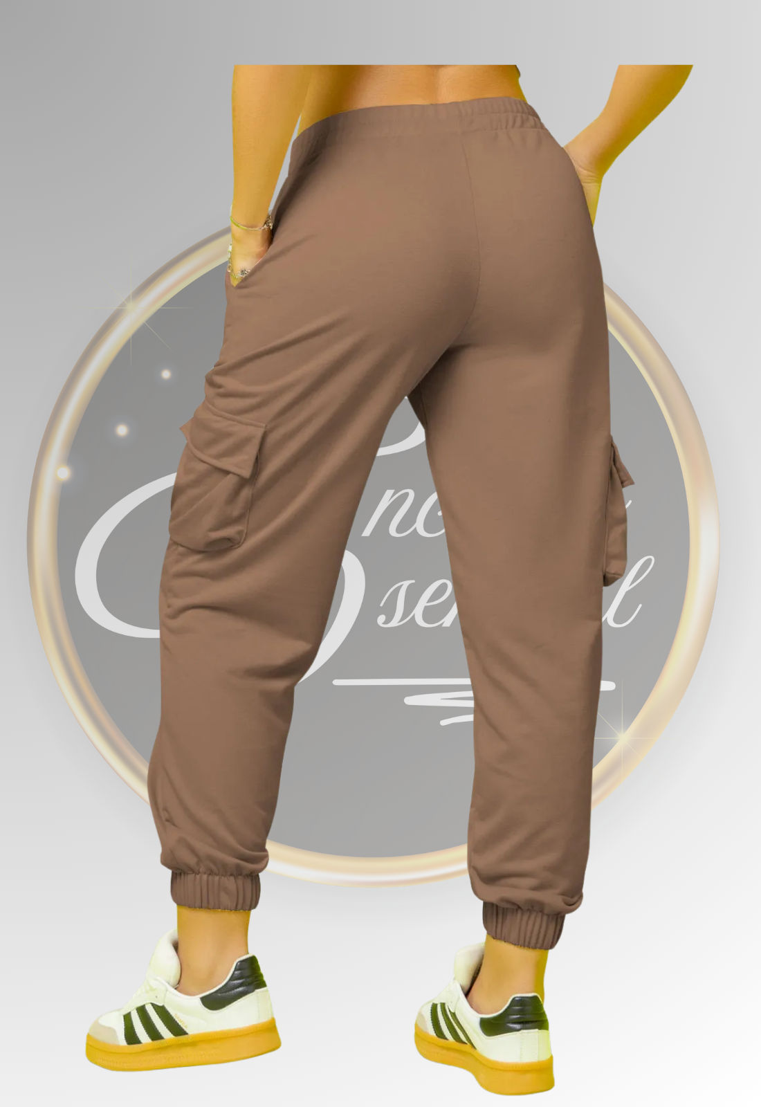 Jogger Café Cargo MP | Encanto Esencial